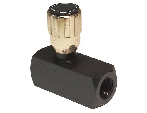 3/4 Inch NPT Steel Flow Control Valve