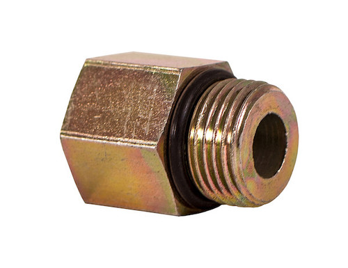 Straight O-Ring Adapter 3/8 Inch Male Straight Thread To 1/4 Inch NPTF