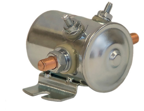 12 Volt Steel Case Insulated Solenoid