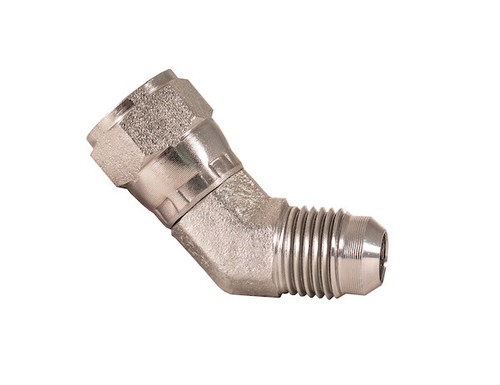 Swivel Nut 45 Elbow 3/4 Inch Tube O.D.