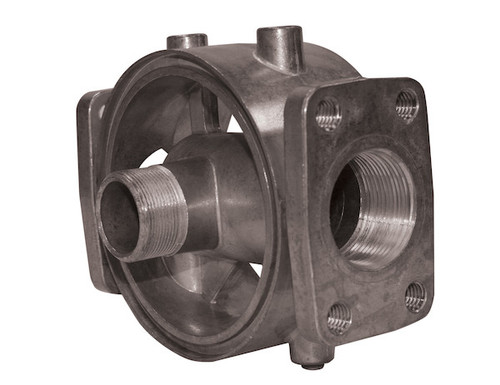 100 GPM Return Line Filter Assembly 1-1/2 Inch NPT/10 Micron/15 PSI Bypass