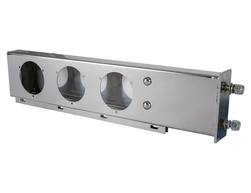 30 Inch Stainless Steel Light Boxes with Mudflap Mounts (Driver Side Box ONLY)