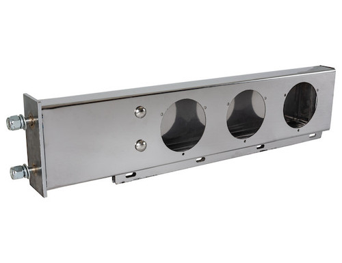 30 Inch Stainless Steel Light Boxes with Mudflap Mounts (Passenger Side Box ONLY)