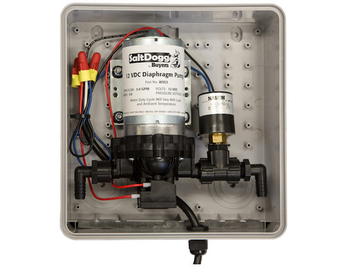 SaltDogg Hydraulic Pre-Wet Kit With Two 400-Gallon Poly V-Box Mount Reservoirs