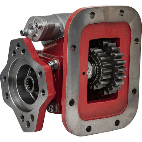 PTO, 8 Bolt, Low ratio, Direct mount, Air shift, rotatable