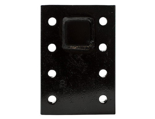2 Inch Pintle Hitch Mount - 3 Position, 10 Inch Shank