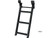 3-Rung Stainless Retractable Truck Steps with Nonslip Tread - 17.38 x 35 Inch