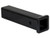 2 Inch Black Receiver Tube - 10 Inch Shank