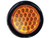 4 Inch Amber Round Recessed Strobe