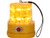 5 Inch by 4 Inch Portable Amber LED Beacon Light