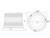 6.5 Inch by 5 Inch Amber LED Beacon Light-1