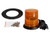 6.5 Inch by 6.5 Inch Amber LED Beacon Light With Tall Lens-1