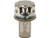 Chrome Filler-Strainer Breather Cap Assembly With Locking Tab