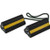 Rubber Wheel Chock Set 4x4x8 Inch with 3 Foot Rope