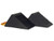 Mini Rubber Wheel Chock Set 3x5x2.25 Inch with 3 Foot Rope
