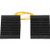 Mini Rubber Wheel Chock Set 3x5x2.25 Inch with 3 Foot Rope