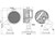 5 Inch LED Clear Articulating Spot Light