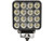 Ultra Bright 4.5 Inch LED Combination Flood/Strobe Light - Square