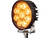 Ultra Bright 4.5 Inch Wide LED Flood Light with Strobe - Round Lens