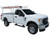 Clear Anodized Aluminum Truck Ladder Rack