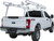 Clear Anodized Aluminum Truck Ladder Rack