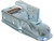 Straight Tongue Coupler - 1-7/8 Inch Ball, 2-1/2 Inch Channel, 200 Pound Tongue Weight, Zinc Plated