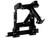 SnowDogg Pin Ear Plow Hitch With Power/Manual Tilt-3 Inch Cylinder