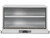 18x18x48 Inch White Steel Underbody Truck Box with Built-in Shelf - 3-Point Latch