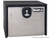 18x18x30 Inch Black Steel Truck Box With Stainless Steel Door