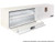 18x16x90 Inch White Steel Topsider Truck Box