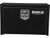 15x10x24 Inch Black Steel Underbody Truck Box with T-Handle