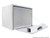 24x24x24 Inch White Steel Underbody Truck Box