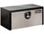 24x24x36 Inch Black Steel Truck Box With Stainless Steel Door