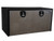 24x24x48 Inch Black Steel Truck Box With Stainless Steel Door