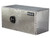 18x18x48 Inch Diamond Tread Aluminum Underbody Truck Box - Double Barn Door, 3-Point Compression Latch