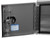 18x18x36 Inch Smooth Aluminum Underbody Truck Tool Box - Double Barn Door, 3-Point Compression Latch