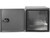 24x24x24 Inch Smooth Aluminum Underbody Truck Tool Box - Single Barn Door, Compression Latch