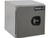 24x24x24 Inch Smooth Aluminum Underbody Truck Tool Box - Single Barn Door, Compression Latch
