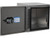 24x24x72 Inch Smooth Aluminum Underbody Truck Tool Box - Double Barn Door, 3-Point Compression Latch