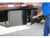 18x18x36 Inch Black Smooth Aluminum Underbody Truck Tool Box - Double Barn Door, 3-Point Compression Latch