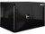 18x18x48 Inch Black Smooth Aluminum Underbody Truck Tool Box - Double Barn Door, 3-Point Compression Latch