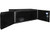 18x18x60 Inch Black Smooth Aluminum Underbody Truck Tool Box - Double Barn Door, 3-Point Compression Latch