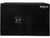 24x24x36 Inch Black Smooth Aluminum Underbody Truck Tool Box - Double Barn Door, 3-Point Compression Latch