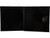 18x18x48 Inch Pro Series Black Smooth Aluminum Underbody Truck Box with Barn Door - Double Barn Door, 3-point Compression Latch