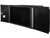 18x18x48 Inch Pro Series Black Smooth Aluminum Underbody Truck Box with Barn Door - Double Barn Door, 3-point Compression Latch