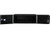 24x24x60 Inch Pro Series Black Smooth Aluminum Underbody Truck Box with Barn Door - Double Barn Door, 3-point Compression Latch