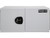 18x24x36 Inch Pro Series White Smooth Aluminum Underbody Truck Box - Double Barn Door, 3-point Compression Latch