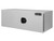 18x24x48 Inch Pro Series White Smooth Aluminum Underbody Truck Box - Double Barn Door, 3-point Compression Latch