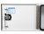 24x24x24 Inch Pro Series White Smooth Aluminum Underbody Truck Box- Single Barn Door, Compression Latch