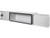 24x24x72 Inch Pro Series White Smooth Aluminum Underbody Truck Box - Double Barn Door, 3-point Compression Latch